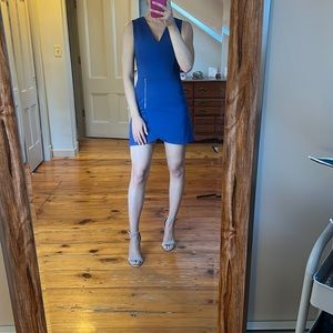 Alice + Olivia blue mini dress